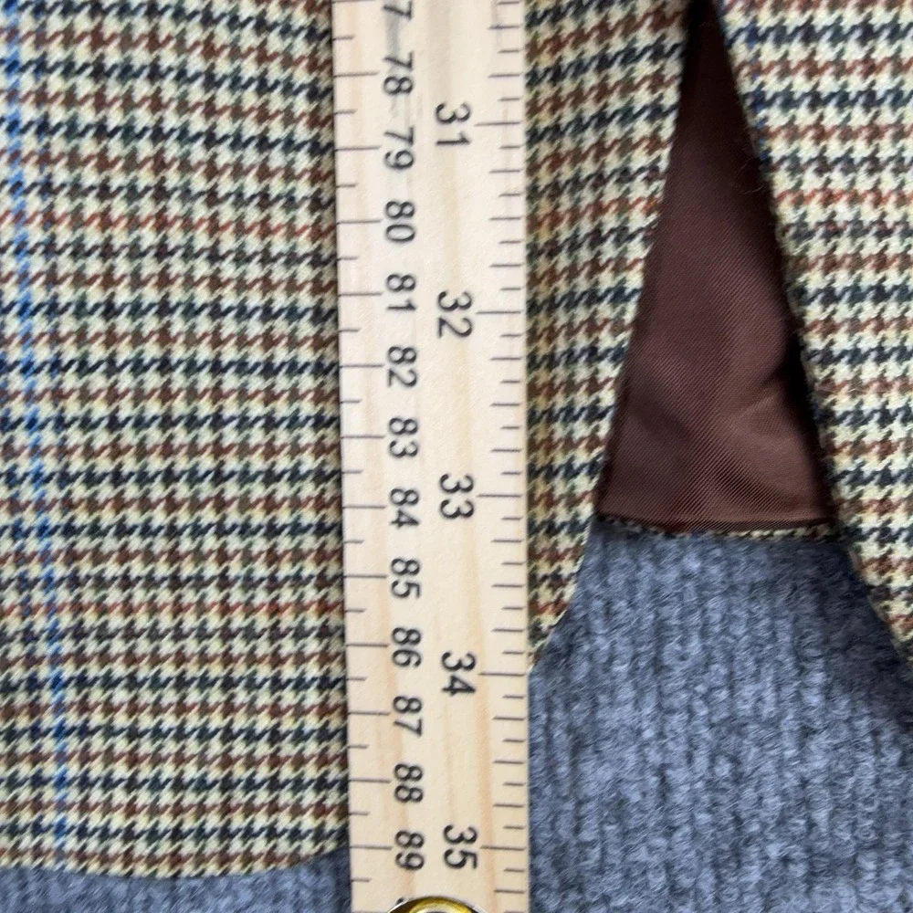 John W. Nordstrom Blazer Sport‎ Coat Mens 50X Long Brown Loro Piana Cashmere